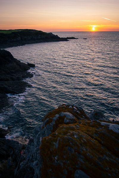 sunset in cancale by Sebastian Stef