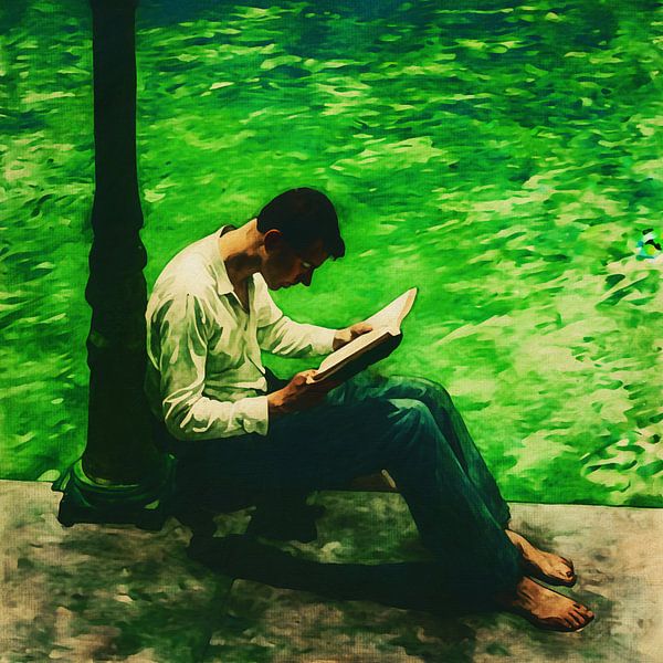 Ein gemütlicher Ort am Flussufer von Jan Keteleer