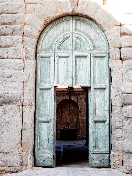 Entrance to Palazo della Corgna Citta della Pieve by Dorothy Berry-Lound
