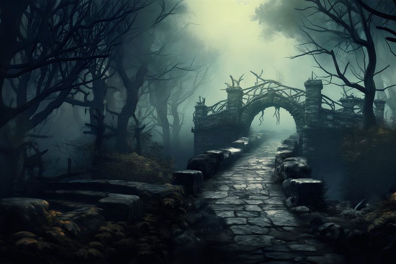 Bezaubernde Übergänge: Idyllische Brücken in der Natur von Karina Brouwer