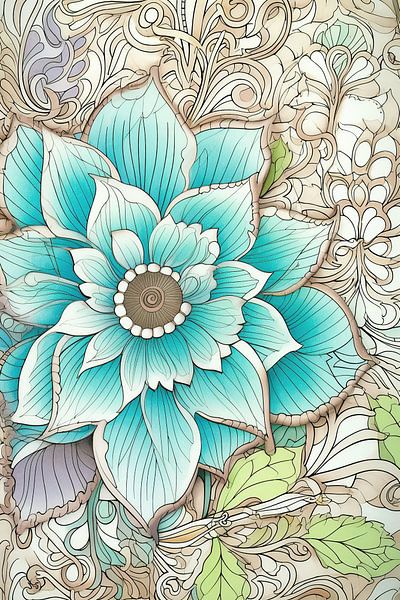 Malerei Rustic Serenade | Rustikaler Look von ARTEO Gemälde