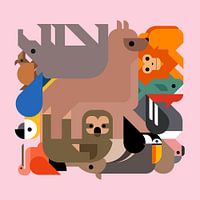 Mixed-Animals - South America