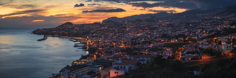 Panorama Funchal de Madère par Jean Claude Castor