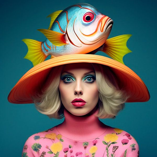 Fischmütze 5 von Marianne Ottemann - OTTI