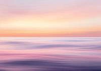 Watercolour caress at dusk