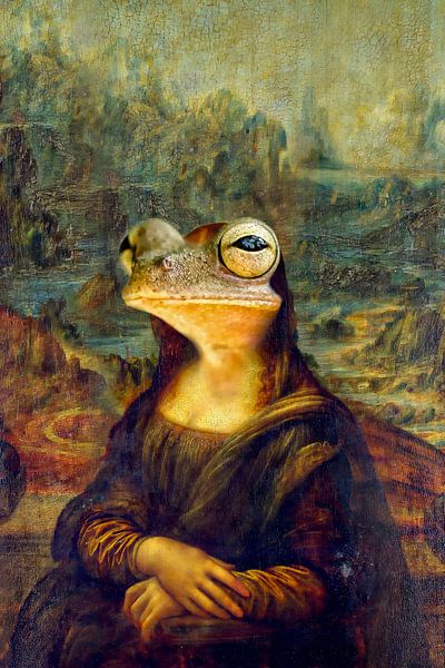Mona Frosch Lisa von FRESH Fine Art