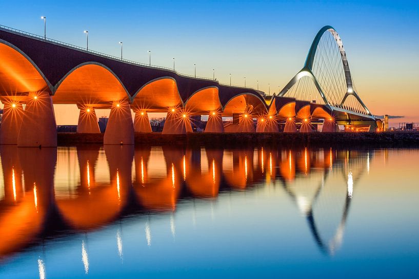 Brücke Die Überfahrt bei Nimwegen von Sander Grefte