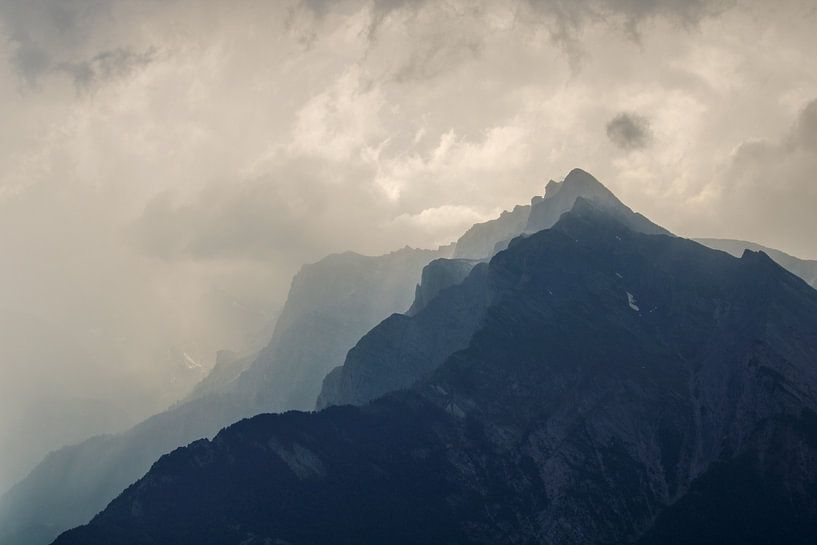 Paysage de montagne par Natalie van der Hoeven