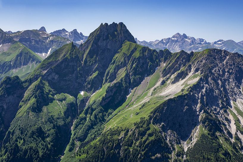 Grüne Kathedrale der Berge - die Höfats von Walter G. Allgöwer