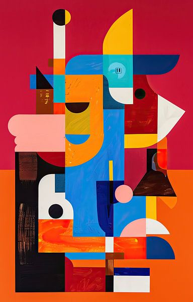 Art abstrait Art Picasso par Caprices d'Art