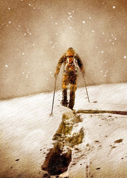 Klettern #Klettern #Sport von JBJart Justyna Jaszke