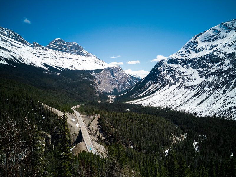 De route door de Rocky Mountains par Irene Hoekstra
