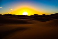 Zonsopkomst in de Sahara