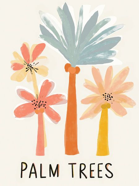 Palm Trees No 2 von Treechild