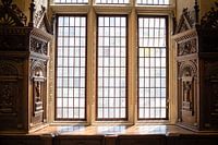 Ramen in het klassieke raadhuis van Münster, Duitsland