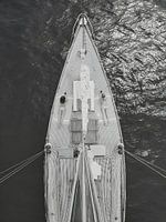 Women Sunbathing on Boat
