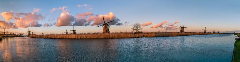 Kinderdijk mills by Sander Poppe