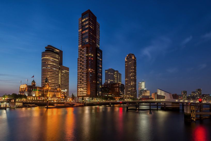 Kop van zuid met Rijnhavenbrug -Rotterdam par Paul De Kinder