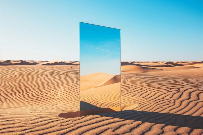Spiegel der Wüste von Poster Art Shop