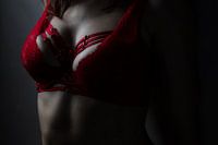 Soutien-gorge rouge