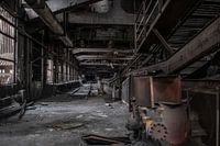 Hall de transport en fer forgé