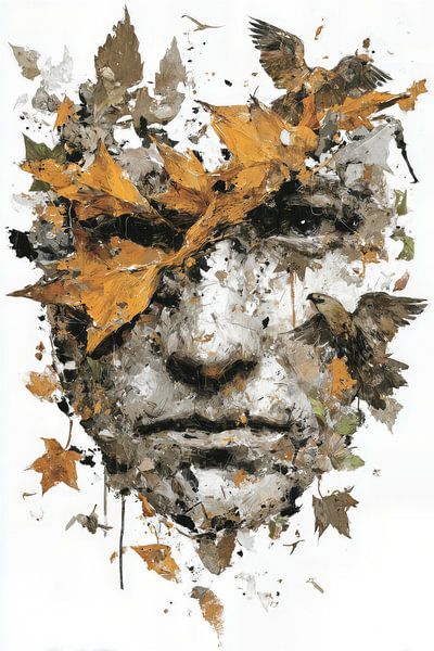 spirituelles Bild Herbstporträt von Egon Zitter