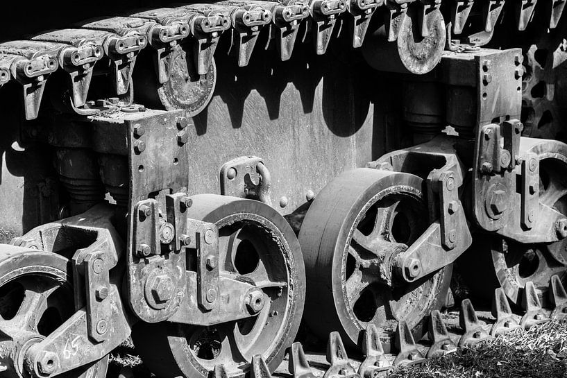 Crawler in black and white photo by Patrick Verhoef
