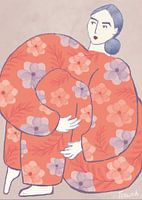 TW living - Artprint - sitting Sofia