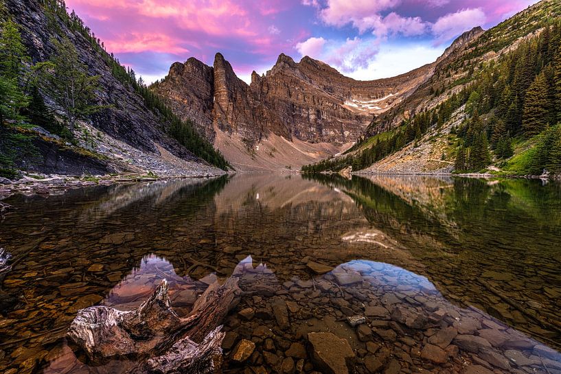 Lake Agnes, Banff National Park, Alberta, Canada by Gunter Nuyts