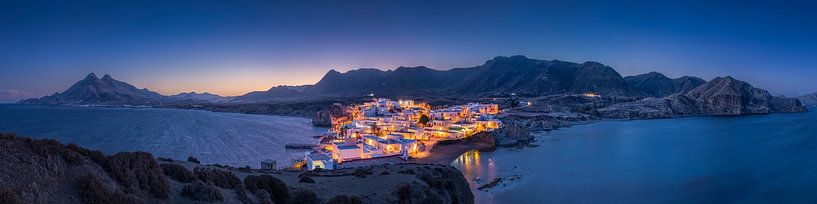 Panorama d'Isleta de Moro en Andalousie en Espagne par Voss photographie