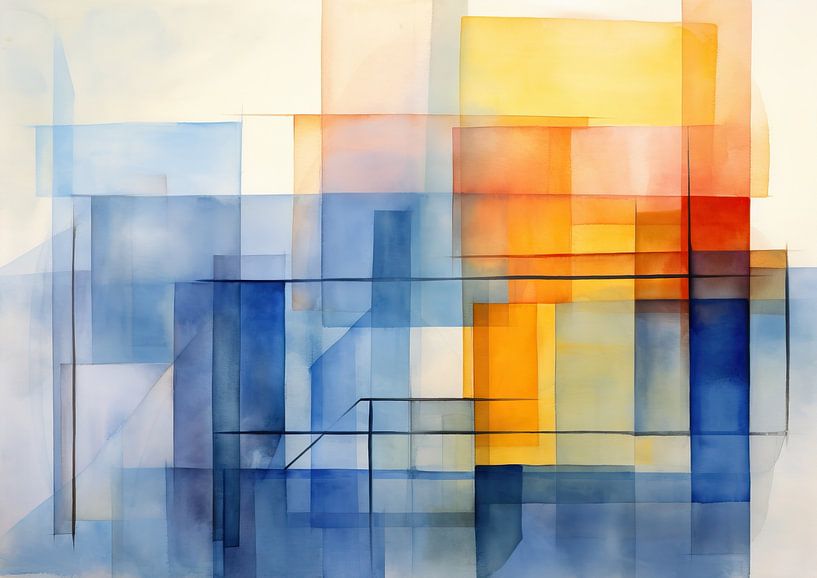 Abstrakt Modern 66917 von Abstraktes Gemälde