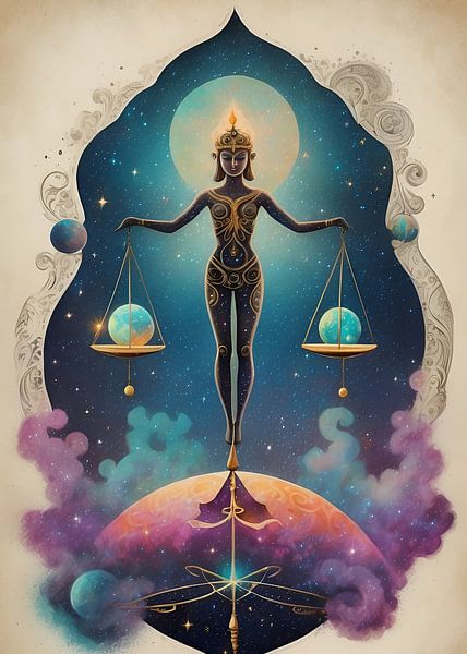 Tierkreiszeichen Waage von Muhammad Yunus