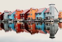 Reidiep Bunte Häuser in Groningen