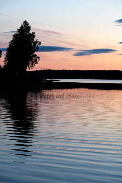 Sunset at Lake Sweden. Magical landscape by Karijn | Fine art Natuur en Reis Fotografie