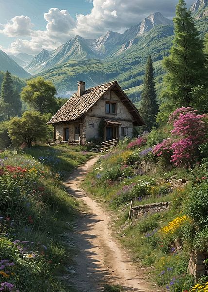 Un havre dans les collines par Demiourgos