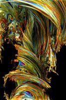 Tornado in Farbe Abstrakt