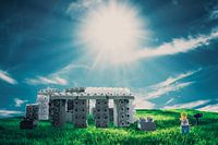 Lego stonehenge