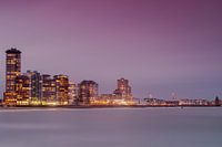 Boulevard von Vlissingen bei Sonnenuntergang