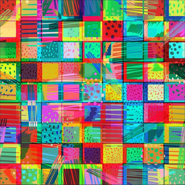 Festival des carrés par Harry Hadders Design