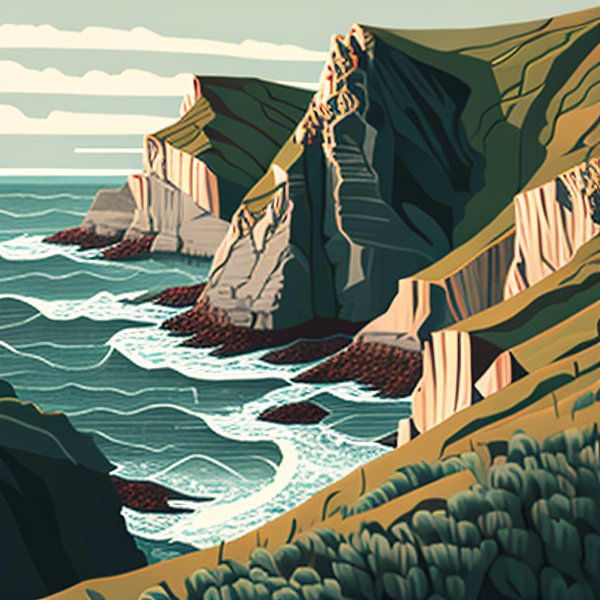 Lonely shores by Vythryd Arts