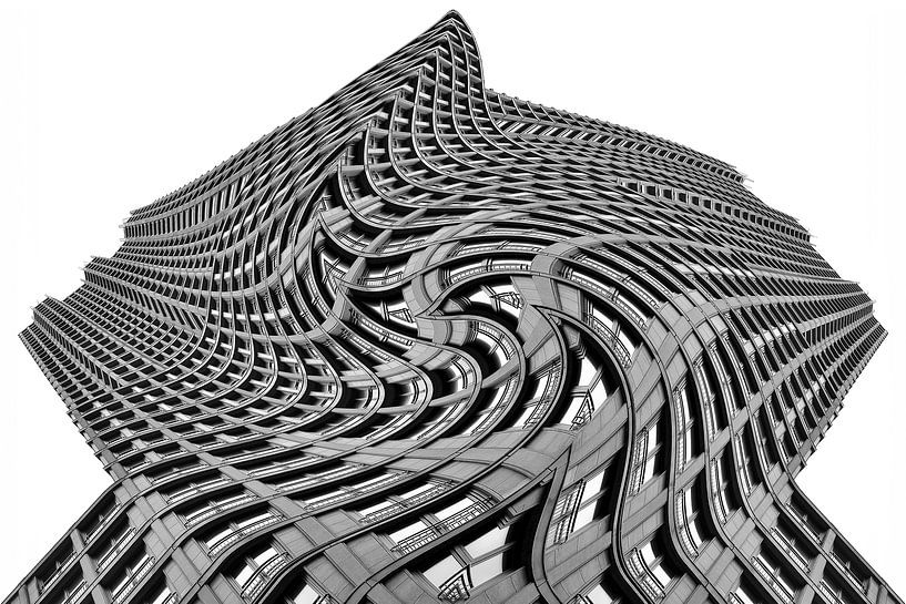 Buildings in The Hague different 10 by Hans Levendig (lev&dig fotografie)