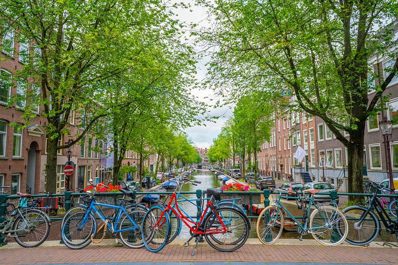 Radfahren in Amsterdam von Ivo de Rooij