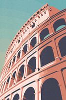 Het Colosseum in Pastel