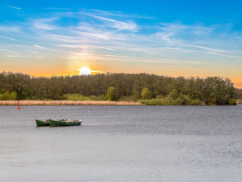 Sonnenuntergang an der Müritz Mecklenburger Seenplatte von Animaflora PicsStock