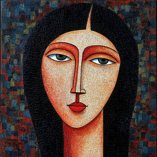 Women's portrait by Eye catching paintings