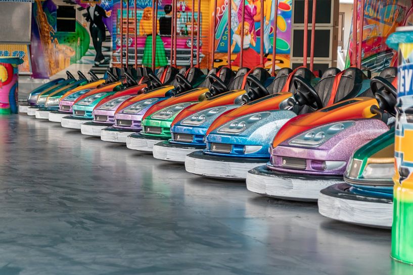 Bumper cars await young and old racers by Your Happy Life