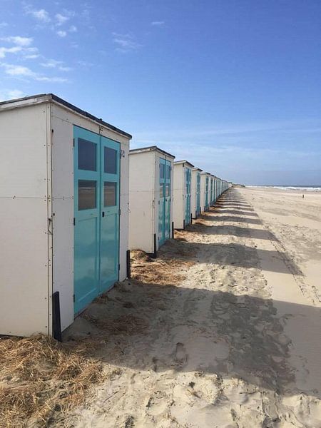 Strandhuisjes texel  von Rowan  van den Heuvel 