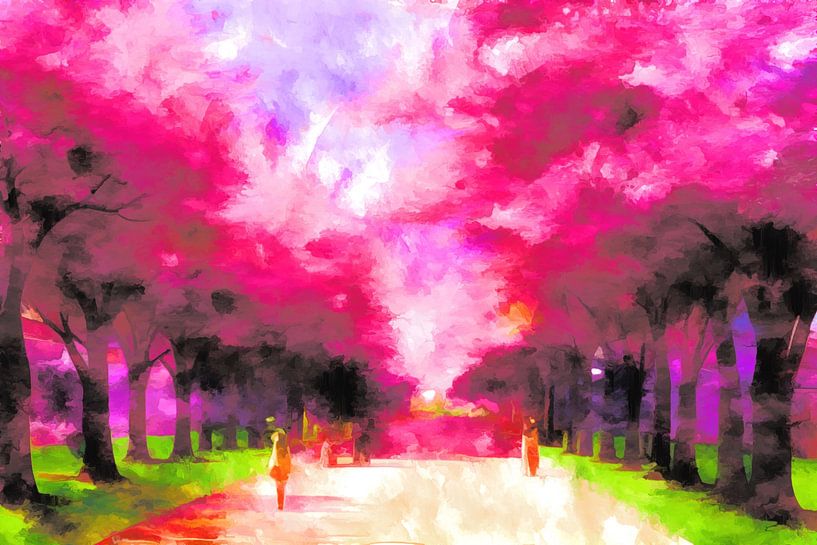 Japanischer Garten von The Art of Mark Fischer