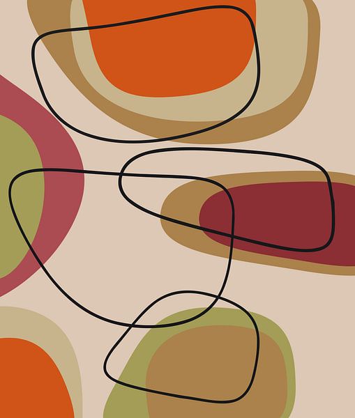 Abstract composition 851 by Angel Estevez