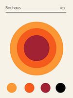 Cercles rétro Bauhaus